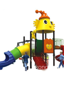 เครื่องเล่นสนาม ชุดสไมลี่สไลด์แอนด์สวิง