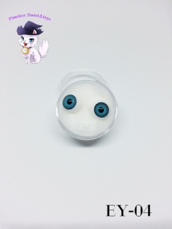 ตาอคิลิค 12 mm สี ฟ้า