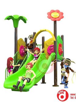 เครื่องเล่นสนาม ชุดดอกไม้ในป่า