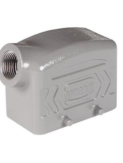 HOOD H10B-SK-4G สายออกข้าง 4 ขา Lock เปลือก CONNECTOR ปลั๊ก สัญญาณ อุตสาหกรรม - SOCKET