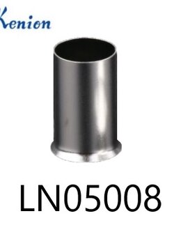 ข้อต่อย้ำปลายสาย แบบเดี่ยวเปลือย LN05008 KENION ใช้กับสาย 0.5sq.mm