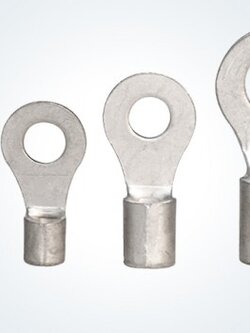 หางปลากลมเปลือย 1.25-3 KENION ใช้กับสาย 0.5 sq.mm