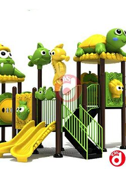 เครื่องเล่นสนาม ชุดเต่าน้อยกับสิงโตทะเล