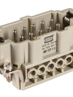 INSERT H10B MALE ตัวผู้ 10P ไส้แกนใน CONNECTOR ปลั๊ก สัญญาณ อุตสาหกรรม