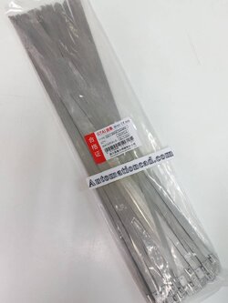 เคเบิ้ลไทร์สแตนเลส TIGER 7.9 มิล ยาว 20 นิ้ว (1 ถุง / 100 เส้น) CABLE TIE Stainless