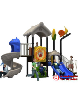 เครื่องเล่นสนาม ชุดสไลเดอร์หอคอยผจญภัย