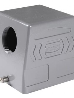 HOOD H32B-SK-2G สายออกข้าง 2 ขา Lock เปลือก CONNECTOR ปลั๊ก สัญญาณ อุตสาหกรรม - SOCKET