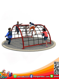 อุโมงค์ลอดปีนป่ายตาข่าย