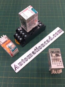 รีเลย์ RELPOL R4N-2014-23-1024-WTL ไฟ 24VDC RELAY 7A 4คอนแทค