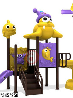 เครื่องเล่นสนามกลางแจ้ง เครื่องเล่นสนาม ชุดแมวน้ำ