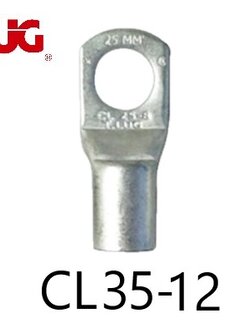 หางปลารุ่นหนาทรงยุโรป แบบท่อ CL 35-12 TLUG ใช้กับสาย 35 sq.mm (50 ชิ้น/ห่อ)