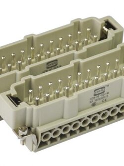 INSERT H48B MALE ตัวผู้ 48P ไส้แกนใน CONNECTOR ปลั๊ก สัญญาณ อุตสาหกรรม