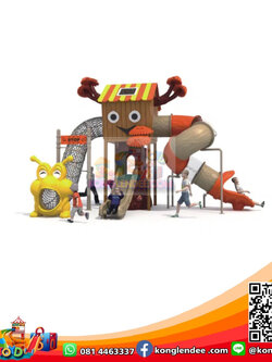 เครื่องเล่นสนาม ชุดบ้านหนอนลาวา