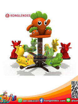 ม้าหมุนแครอท6ที่นั่ง