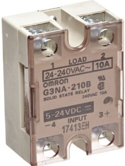 SOLID STATE RELAY OMRON G3NA 10A 120VAC//240VAC