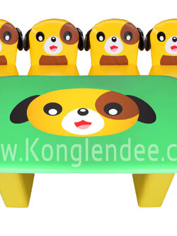 ชุดโต๊ะครอบครัวหมา