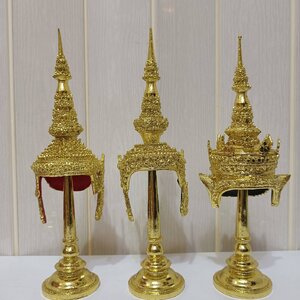 ชฎาพระ ชฎานาง เทริด ขนาดจำลอง