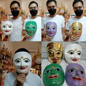 หน้ากาก ยักษ์ ลิง เทพต่างๆ