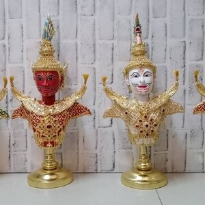 หุ่นองค์เทพและตัวละครรามเกียรติ์