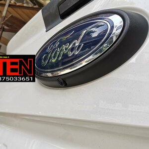 ติดตั้งกล้องมองหลังแท้พร้อมเส้นเลี้ยวตามพวงมาลัยFordRanger Nextgen2022