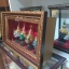 หัวโขนจิ๋ว 4 หัว พร้อมกรอบลายไทย