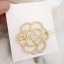 กิ๊บกดดอกกุหลาบ งานสีทองประดับมุก สวยหรูคลาสสิค หวานๆ ขนาด 4.4 cm มุกเม็ดสวยและงานปราณีต โลหะเยี่ยมสีไม่ลอกไม่ดำ #MadeinKorea