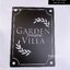 ป้ายชื่อวิลล่า GARDEN VILLA มินิมอล มูจิ