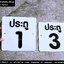 ป้ายติดประตูอะคริลิค ตัวอักษรนูน มีมิติ สไตล์โมเดิร์น มินิมอล