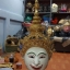 หัวโขน นางสีดา ขนาดสวมหัว ประดับเพชร
