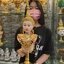 หุ่นนางสีดา พร้อมขาตั้งทอง