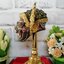 พระพิราพ ขนาดกลาง เรซิ่นปิดทอง พร้อมฐานปิดทอง
