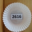 ถ้วยกระดาษไขขาว NO.2616 (800ใบ)