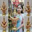 หุ่น ท้าวเวสสุวรรณ พร้อมฐานวางไม้ปิดทอง