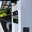 ป้ายบ้านเลขที่สแตนเลสสีดำ สไตล์โมเดิร์น มินิมอล ลอฟท์