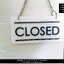 ป้ายแขวนเปิดปิดร้าน OPEN CLOSE ป้ายเปิดปิดร้านสไตล์มินิมอล