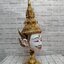 พระปัญจะสิงขร ขนาดผลส้มโอ (เกรดพรีเมี่ยม) พร้อมฐานปิดทองประดับเพชร