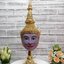 เศียรครู พระนารายณ์ ขนาด 5 นิ้ว พร้อมฐานปิดทอง