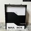 ตู้จดหมายอะคริลิค สีขาวดำ สวย หรหรา สไตล์ Modern Minimal Luxury