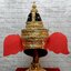 พระพิฆเนศ ขนาดครอบ (หน้าทอง)
