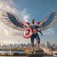 เปิดจอง : Captain America Sam Wilson (Complete Version): Legacy Replica 1/4 Scale