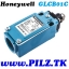 GLCB01C Honeywell IP66 Snap Action Limit Switch, Top Roller Plunger, Die Cast Zinc, NO/NC, 300V LiNE iD PILZ.TK