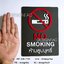 ป้ายห้ามสูบบุหรี่ NO SMOKING ป้ายห้าม โมเดิร์น มินิมอล