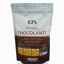 Puratos ดาร์ค ช็อกโกแลต แท้ 63% 1kg.