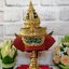 พระพิฆเนศ ขนาดกลาง เรซิ่น พร้อมฐานปิดทอง
