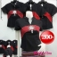 เสื้อผ้าไทยพื้นเมือง #เสื้อผ้าฝ้ายคอจีนสีแดง #เสื้อทำงานผ้าไทยสีแดง #เสื้อผ้าฝ้ายสีสไตน์วัยรุ่นสีดำแต่งกุ้นแดง แดง-ดำ XL36"