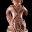 หนุมานไชโย หลวงปู่หงษ์ รุ่น ฉลองศาลา เนื้อธาตุกายสิทธิ์ (รับโบนัส ปูนบำเหน็จ) ตอก หมายเลข โค๊ต สร้างปี 2547 สุสานทุ่งมน เก็บสะสม สวยงามตรงตามรูป