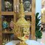เศียร พระลักษณ์ ขนาดครอบ พร้อมฐานไม้อัดสีแดงฟรี