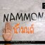 ป้ายติดผนัง ติดกำแพง " NAMMON น้ำนมต์ " อะคริลิคพื้นดำ-ส้ม นูน สวย มีมิติ สไตล์โมเดิร์น มินิมอล
