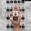 พวงกุญแจเลขตู้ LOCKER มี QR CODE อะคริลิคพื้นใส ติดสติ๊กเกอร์กลับหลัง สไตล์โมเดิร์น มินิมอล เรียบหรู