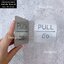 ป้ายผลักดึง PULL-PUSH ป้ายสแตนเลสเลเซอร์ สไตล์โมเดิร์น มินิมอล มูจิ